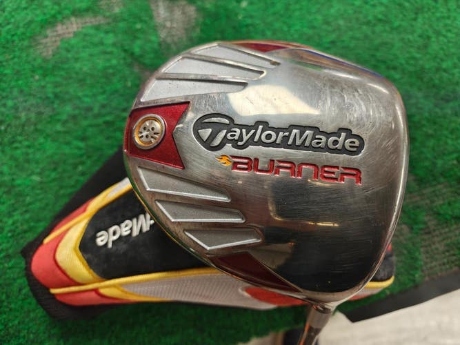 Taylormade 2007 Burner 10.5 Degree Driver Stiff Flex REAX 55 w Headcover