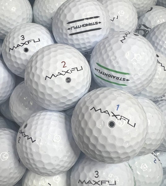 50 White Max Fli Premium AAA Used/ Recycled Golf Balls