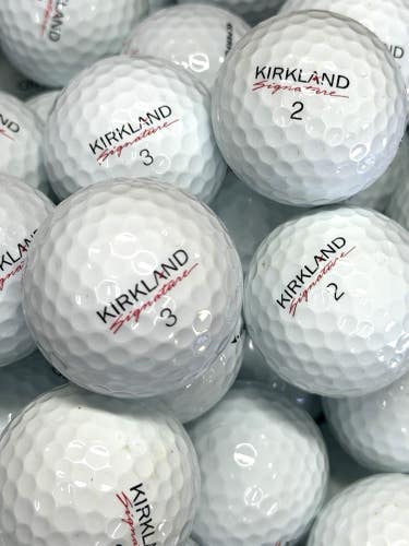 100 Premium AAA Kirkland Signature Used/ Recycled Golf Balls