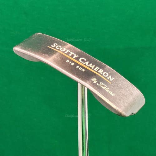 Scotty Cameron 2001 Big Sur Classics Black Oxide 47" Long CS Putter Titleist