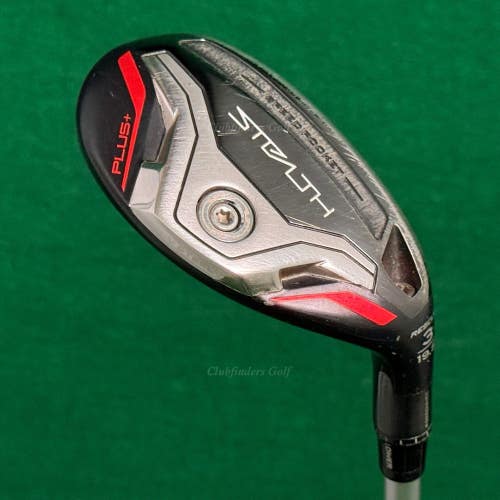 TaylorMade Stealth Plus+ Rescue 19.5 3 Hybrid Diamana HY100 Thump X-Stiff w/HC