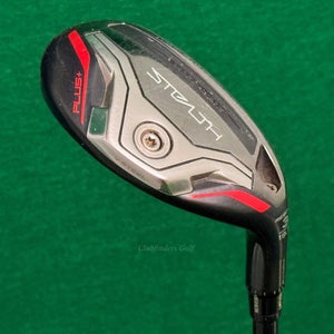 TaylorMade Stealth Plus+ Rescue 19.5 3 Iron HZRDUS Smoke RDX 6.0 80g Stiff w/HC