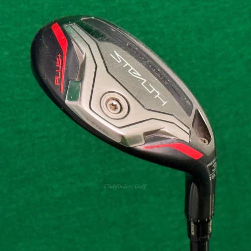 TaylorMade Stealth Plus+ Rescue 19.5 3 Iron HZRDUS Smoke RDX 6.0 80g Stiff w/HC