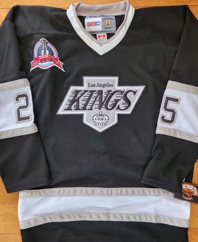 LA Kings Stanley Cup Finals 1993 Jersey Men's XL NWT Daryl Sydor