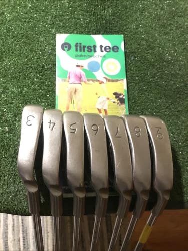 Ping i3 Blade Black Dot Irons Set (3-9 Irons) Cushin JZ Stiff Steel Shafts