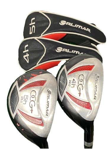 Orlimar OCG Hybrid Set 4h 22 5h 25 RH Regular Graphite Good Factory Grips Covers