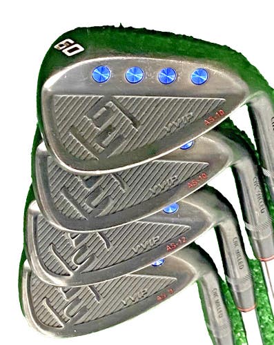 Yamamoto HG VVIP Wedge Set 50 Gap 54 Sand 58 Lob 60 LW RH Stiff Steel Very Nice