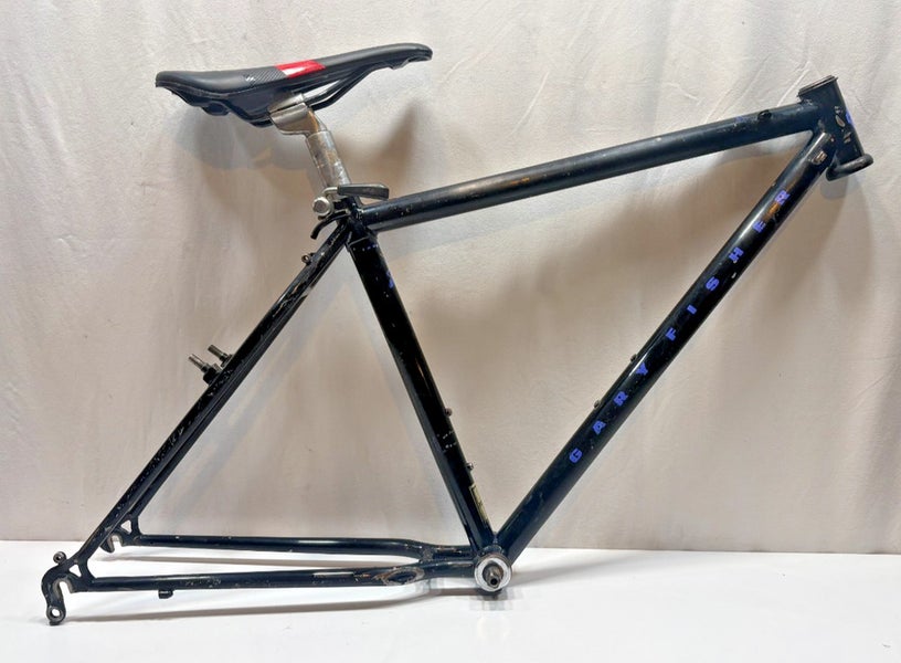 Vintage 1990 Gary Fisher Tassajara 16" C-C CrMo Mtn Bike Frame BB Post Saddle