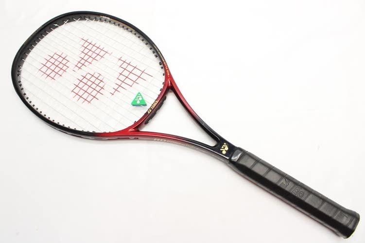 YONEX RD POWER 10 LONG MIDPLUS TENNIS RACQUET (4 1/2) NEW STRINGS / GRIP!!