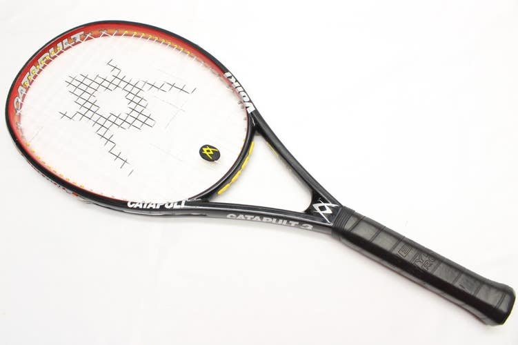 VOLKL CATAPULT 3 (GEN 2 / F.I.R.E.) TENNIS RACQUET (4 1/2) NEW STRINGS/GRIP!!