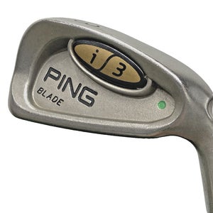 Ping I3 Blade 3 Iron Green Dot 2* Upright RH Men's Stiff Steel 39" Original Grip