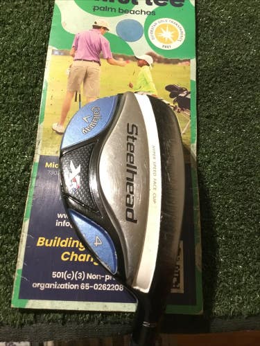 Callaway Ladies Steelhead XR 22* 4 Hybrid Matrix Ozik Program F15 50g Graphite