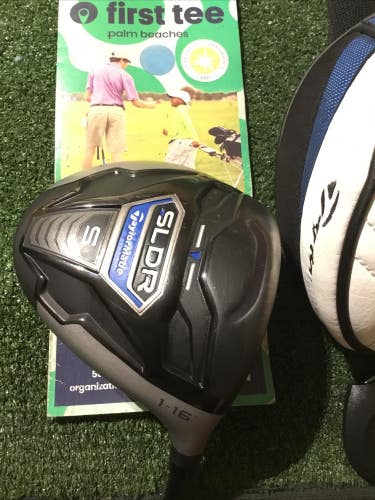 Taylormade SLDR S 16* Mini Driver Regular Speeder 57g Graphite Shaft (43) VGC