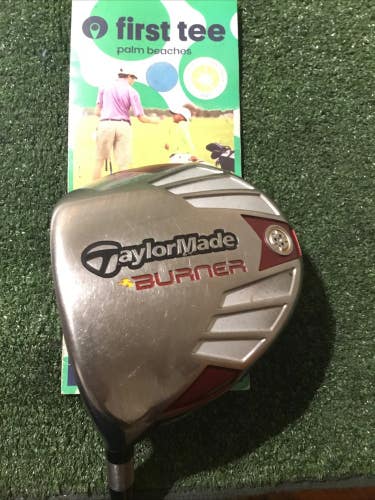 Taylormade Left Handed Burner TP 10.5* Driver Stiff TP Fujikura REAX 55 Graphite