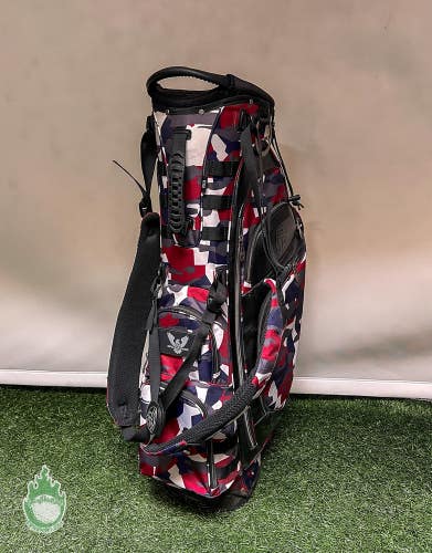 Delta Subtle Patriot 5-Way Golf Carry/Stand Bag Rainhood Included