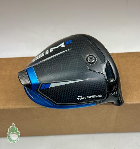 Right Handed TaylorMade Custom SIM 2 Driver 10.5* HEAD ONLY Golf Club