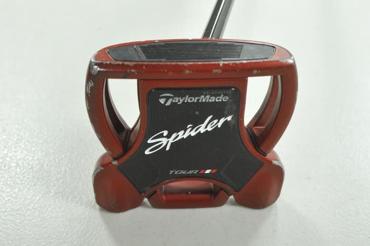 TaylorMade Spider Tour Red Center Shaft 35" Putter Right Steel # 210565
