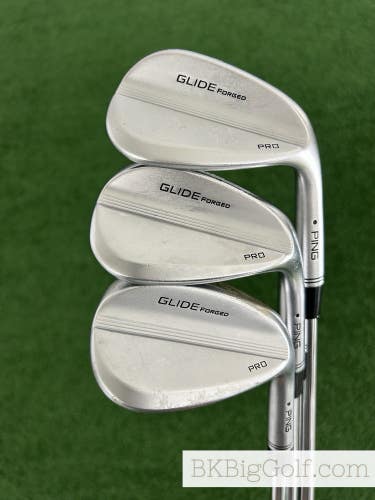Ping Glide Forged Pro 3 Wedge Set (50, 54, & 58 Degrees)