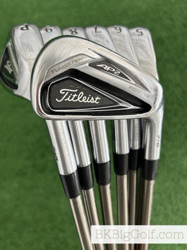 Titleist AP2 716 Forged Iron Set 4-P / Recoil F3 Regular Graphite +1/2