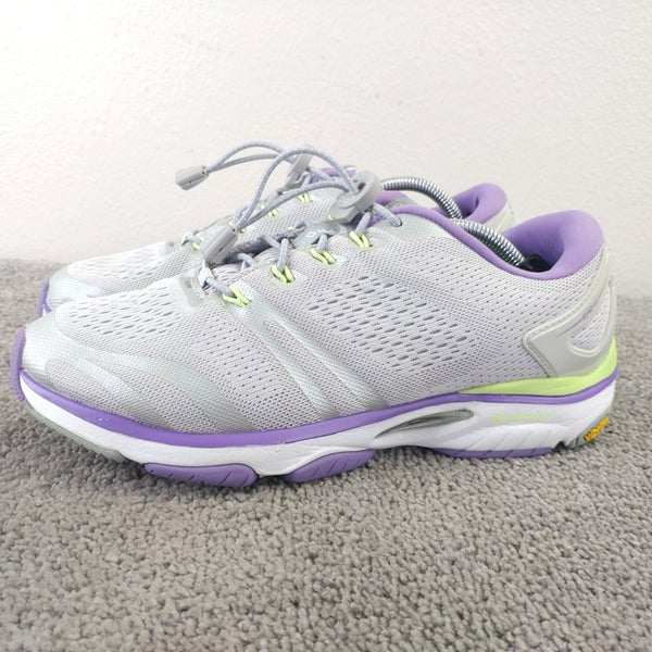 Abeo Sierra Womens Size 9.5 Athletic Sneakers Gray Purple Vibram Low Top Shoes