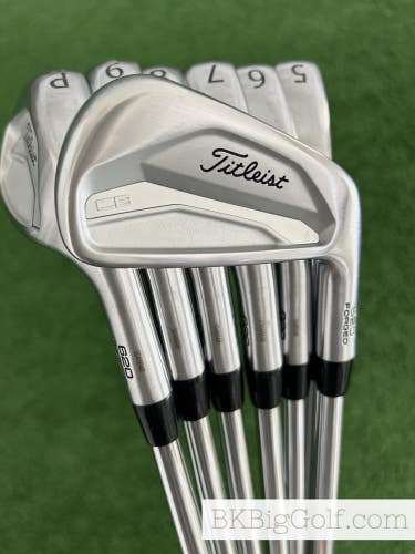 Titleist 620 CB Forged Iron Set 4-P / Project X LZ 6.0 Stiff