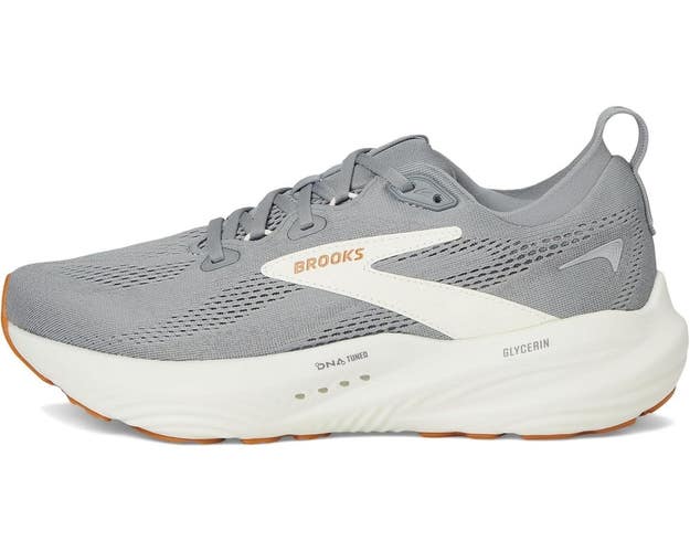 Brooks Glycerin 22 110445-1D-097 Sneaker Men's Gray Lace-Up Running Shoes MEW93