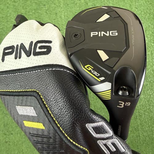 PING G430 3 Hybrid 19 3H Alta CB 70 Black Regular Flex With Headcover 40