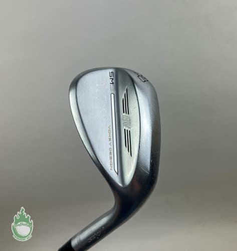 Used Titleist Vokey SM9 D Grind Chrome Wedge 60*-12 Wedge Flex Steel Golf Club