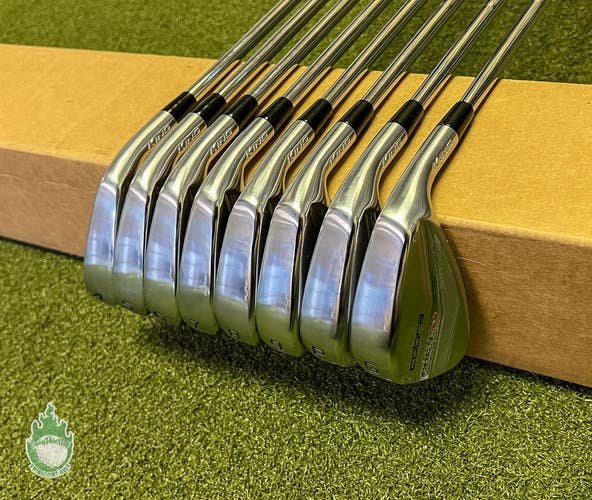 Used RH Cobra Forged Tec One Length Irons 4-PW/GW X100 X-Stiff Steel Golf Set