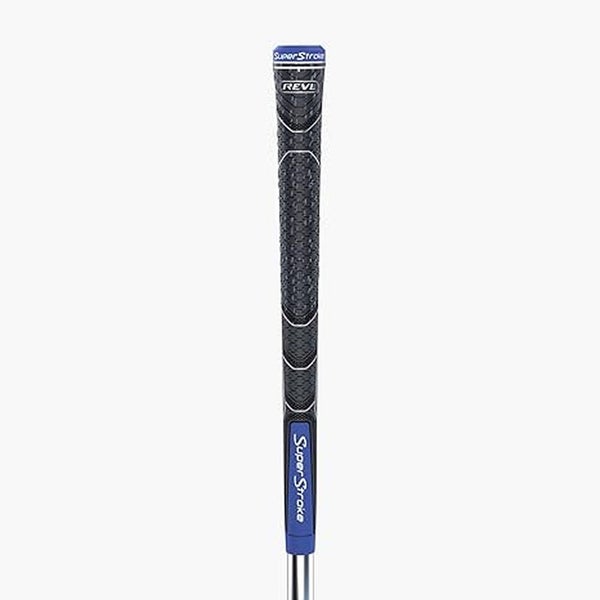 SuperStroke REVL Element Club Grip (Grey/Blue, Midsize) Golf NEW