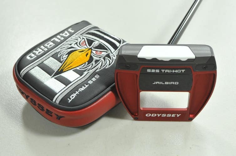 Odyssey Square 2 Square Tri-Hot Jailbird 33.5" Putter RH SL 120 Steel  # 210719