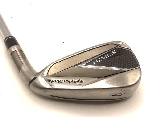 TaylorMade Stealth 6 Iron TT Dynamic Gold 105 S300 Stiff Steel Shaft *Good*