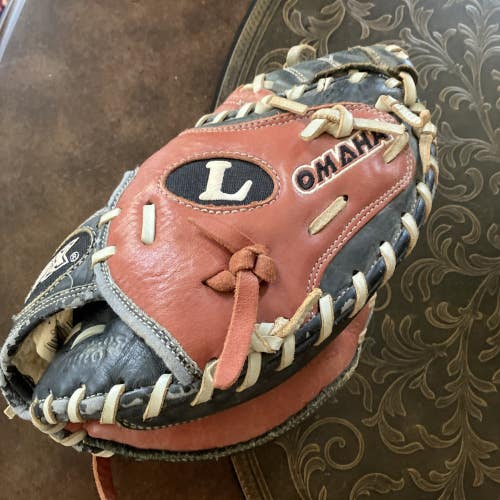 Louisville Omaha Select Series TPX OLSCM Youth Catcher's Mitt (Right Hand Throw)