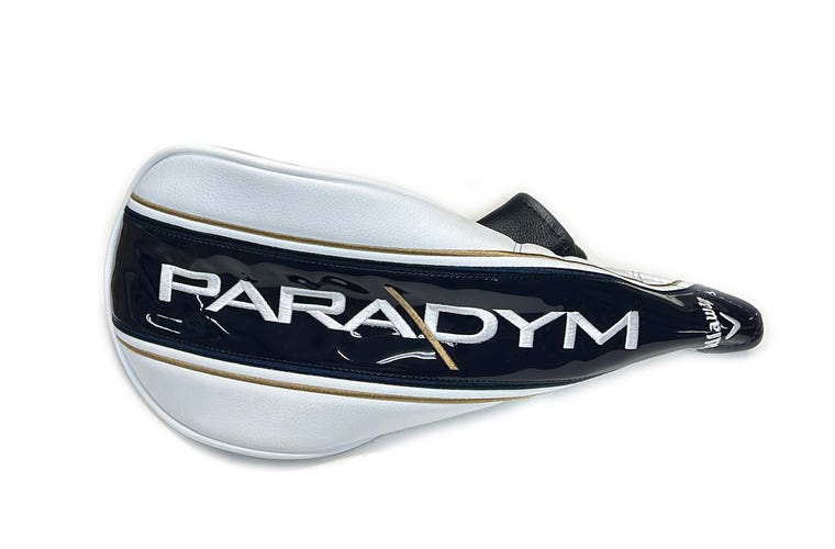 Callaway Golf Paradym White/Navy/Gold Driver Headcover