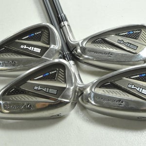 TaylorMade SIM2 Max 8-PW,AW Iron Set Regular Flex RH KBS MAX 65 Graphite #209183