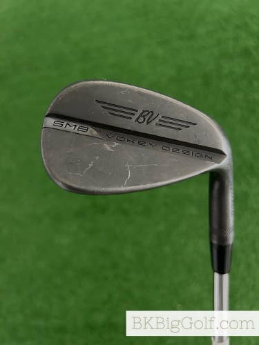 Titleist Vokey SM8 Black 48 Degree Pitching P Wedge / Wedge Flex