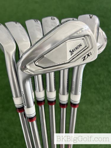 LH Srixon ZXi5 Forged 25 Iron Set 5-A / NS Pro Modus Tour 105 Stiff