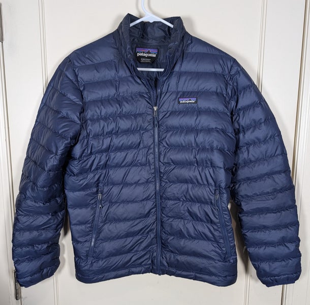 Patagonia Down Sweater Puffer Jacket Coat Men's Size: S Navy Blue
