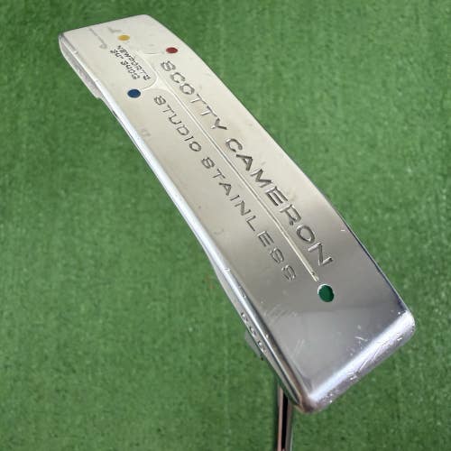 Titleist Scotty Cameron Studio Stainless Newport 2 Two 34 340g Blade Putter