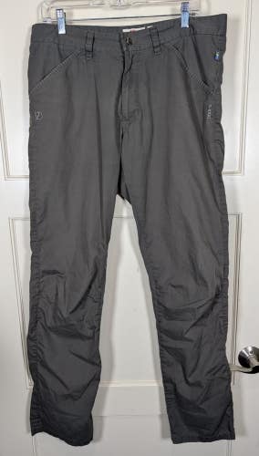 Fjallraven Sormland Tapered G-1000 Pants Men 34x33 Dark Gray *FLAW*