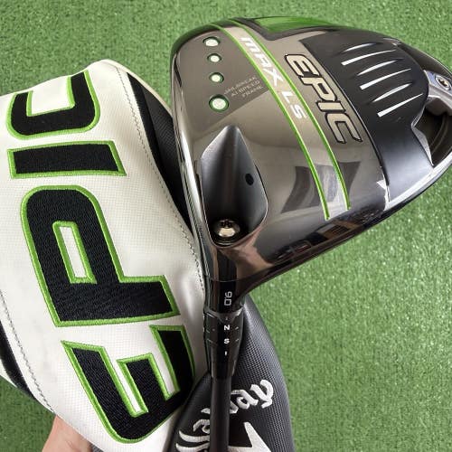 Callaway Epic Max LS 9.0 Driver Regular Flex Project X HZRDUS 5.5 +1/2 Long