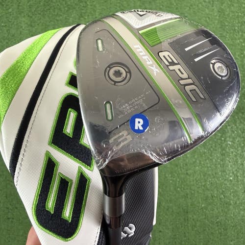 Callaway Epic Max 3 Wood 15 HZRDUS Smoke iM10 5.5 Regular Flex Left Handed 43