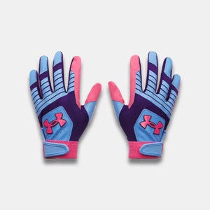 Under Armour Boys' Clean Up Baseball Batting Gloves 6000255