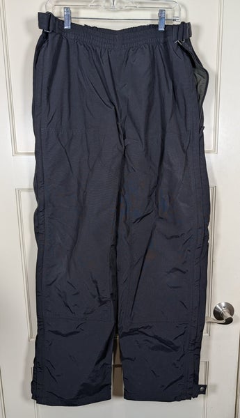 Carhartt Pants Mens LT Black Nylon Mesh Lined Work Rain Waterproof Pants B187
