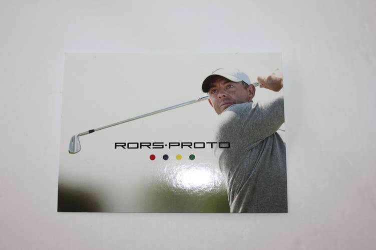 NEW TAYLORMADE RORS PROTO COLLECTIBLE CARD