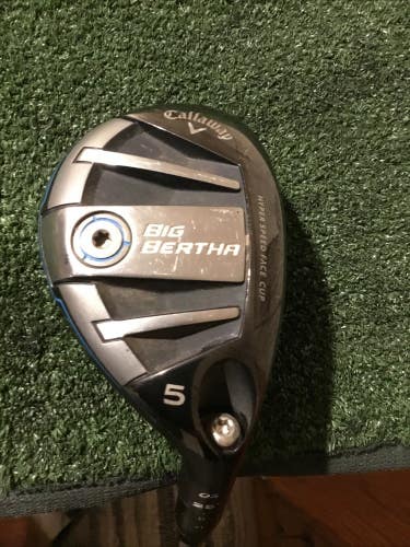 Callaway Ladies Big Bertha OS 25* 5 Hybrid Recoil ES 450 F1 Graphite 37.5 *VGC*