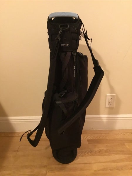Jones Sports Co. Greyson Stand Golf Bag with 5-way Dividers & Rain Cover *VGC*