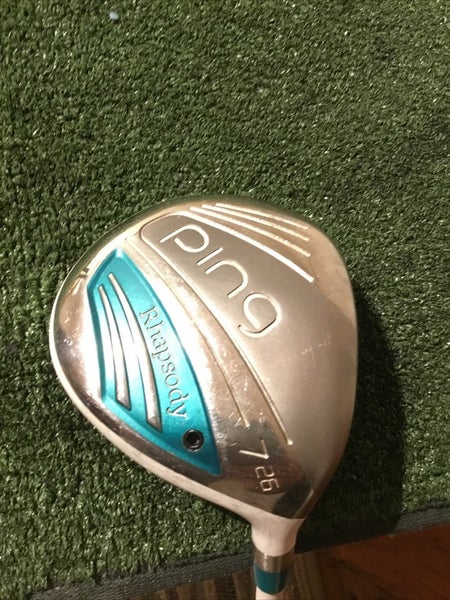 Ping Ladies 2015 Rhapsody 26* 7 Fairway Wood ULT 220 Lite Graphite Shaft (41)