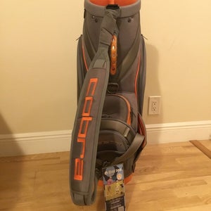 Cobra Staff/Cart Golf Bag with 6-way Dividers & Rain Cover & Head Covers