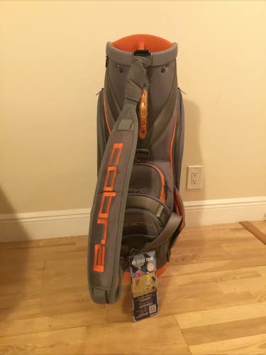 Cobra Staff/Cart Golf Bag with 6-way Dividers & Rain Cover & Head Covers